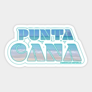 Punta Cana, Dominican Republic Traveller Sticker